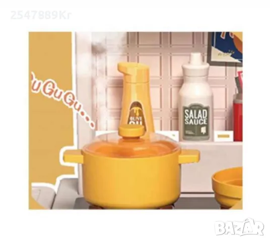 Детска кухня "Малкият шеф" - Оборудван комплект с 47 части, снимка 5 - Други - 47950809