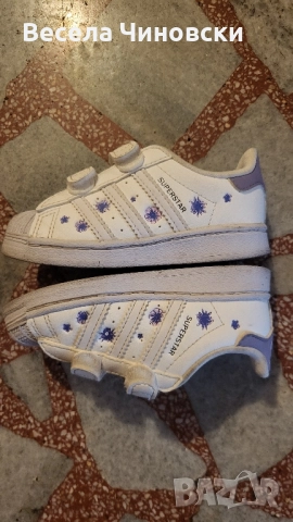 Детски кецове Адидас , снимка 3 - Детски обувки - 51783416