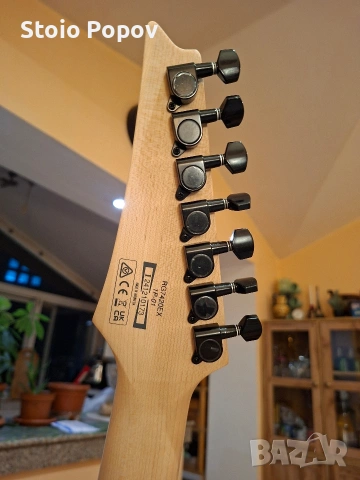 7- струнна китара Ibanez RG7420EX-BKF, снимка 5 - Китари - 54152043
