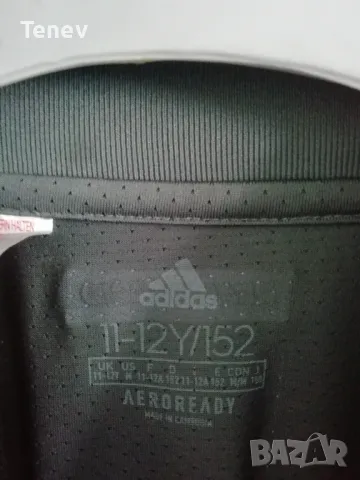 Real Madrid Adidas оригинална детска тениска фланелка Реал Мадрид 11-12г - 152, снимка 5 - Детски тениски и потници - 50038034
