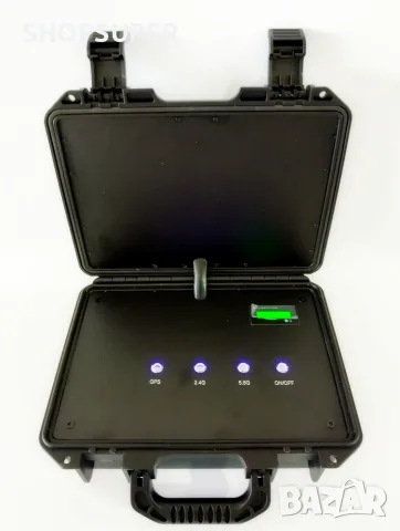 Куфар заглушител за GPS , WiFi и дрон