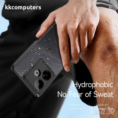 Realme GT 7 5G / GT 7T 5G Удароустойчив DUX DUCIS Aimo / TPU+PC, Matte Drop-proof Калъф и Протектор, снимка 5 - Калъфи, кейсове - 50849088