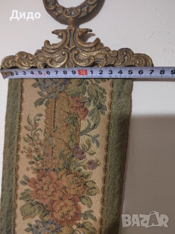 Флорален гоблен с месингов обков., снимка 7 - Гоблени - 42841892