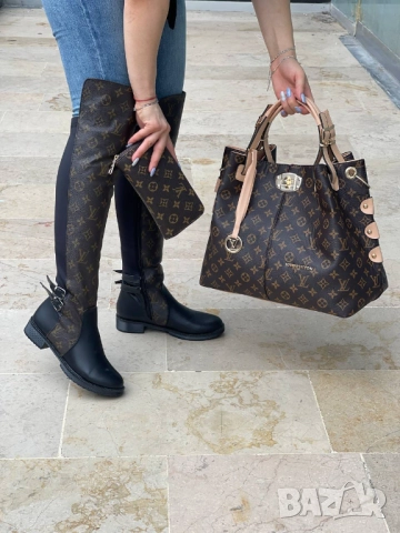 дамски ботуши louis vuitton christian dior, снимка 12 - Дамски ботуши - 51442701