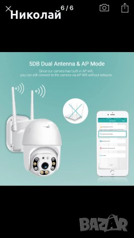 Охранителна камера PTZ, снимка 12 - IP камери - 30605620