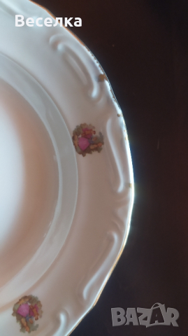 Порцелан Изида с бароков мотив Ромео и Жулиета , снимка 2 - Колекции - 44523366