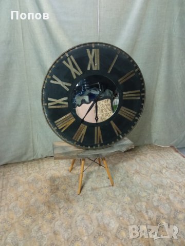 Голям стенен часовник с римски цифри и огледало в Стенни часовници в гр.  Пловдив - ID34948790 — Bazar.bg