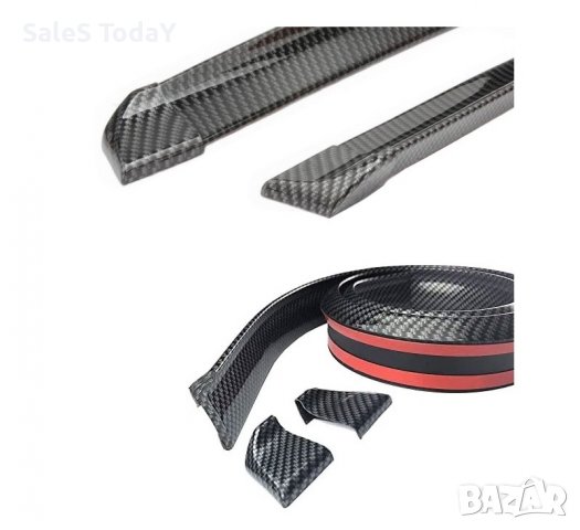 Лента за капак, Спойлер за кола, заден капак, карбон, 145см, снимка 2 - Аксесоари и консумативи - 37856532