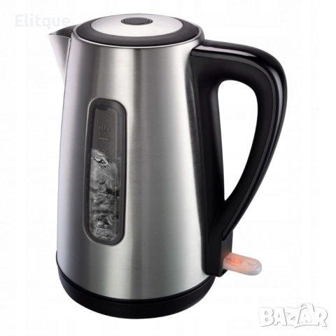 Елегантна и мощна кана за вода от неръждаема стомана – 1.7 литра с 2200 W мощност, снимка 5 - Други - 52716323