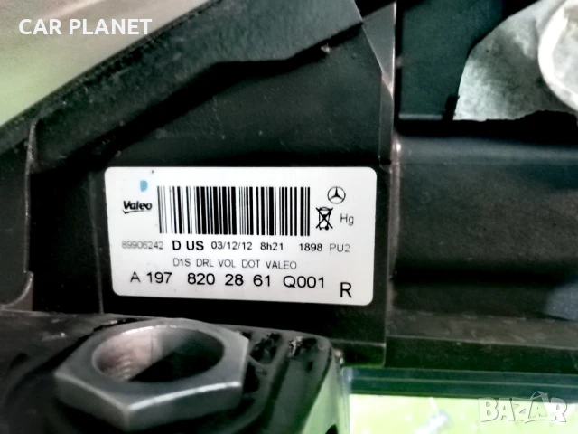 Фар фарове за Mercedes SLS AMG 63 W197 / Мерцедес СЛС А197 Valeo Bi-Xenon + LED. , снимка 14 - Части - 40591676
