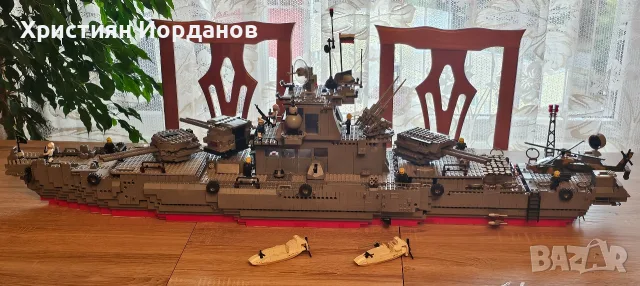 Боен кораб от конструктор, снимка 4 - Конструктори - 56273691
