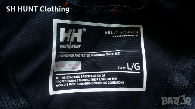 HELLY HANSEN Work Jacket размер L работно яке W4-462, снимка 14 - Якета - 51968270