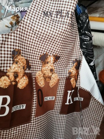 🆕🆒 Нова кухненска домакинска престилка с голям джоб от памук, снимка 11 - Други стоки за дома - 29872463