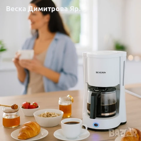 Кафемашина Severin KA4816 - комфортно приготвяне на кафе, снимка 4 - Други - 51359885
