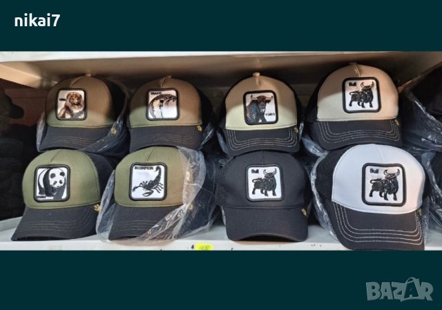 лятна шапка с прохладна мрежа от зад и твърда козирка GOORIN BROS, снимка 14 - Шапки - 42944268