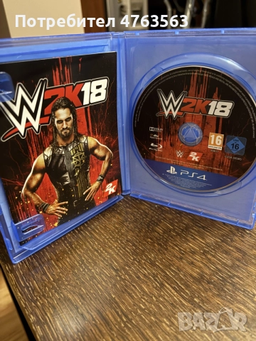 WWE 2K18 W2K18 PS4, снимка 2 - Игри за PlayStation - 56485648
