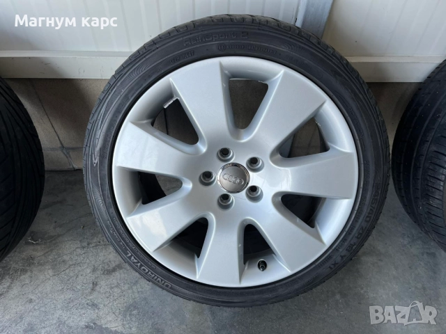 Оригинални Audi джанти 18 цола 5x112 ET48 R18, снимка 3 - Гуми и джанти - 51661120