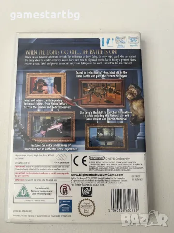 Night at the Museum 2 : Battle of the Smithsonian за Wii, снимка 2 - Игри за Nintendo - 49338971