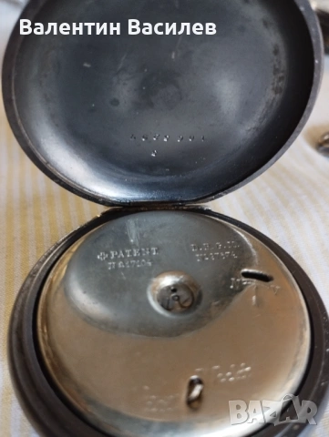 Джобен часовник будилник , снимка 2 - Антикварни и старинни предмети - 54312723