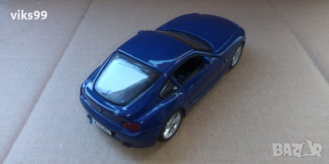 Bburago BMW Z4 M Coupe 1:32 metallic blue, снимка 5 - Колекции - 36957651