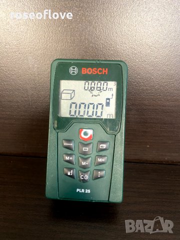 Лазерна противоударна ролетка BOSCH PLR 25, снимка 7 - Измервателни инструменти - 31457580