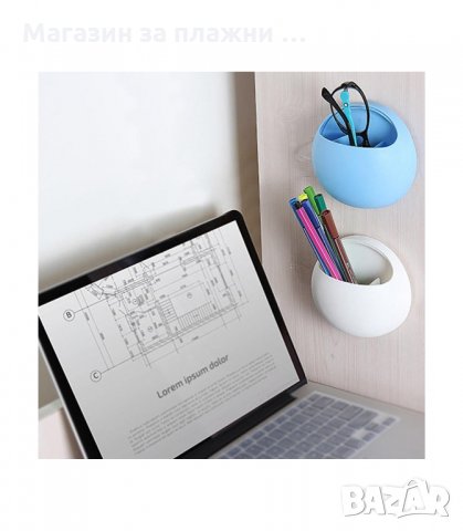 ОРГАНАЙЗЕР ЗА СТЕНА ЗА ЧЕТКИ И ПАСТА ЗА ЗЪБИ, ДОМАКИНСКИ ГЪБА- код 1961, снимка 5 - Други стоки за дома - 34235879