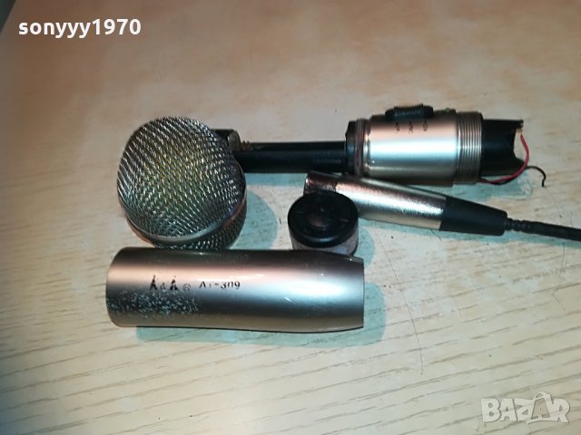 метален микрофон за ремонт, снимка 16 - Микрофони - 29834011