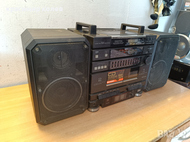 радиокасетофон "SHARP CD-X9", снимка 6 - Радиокасетофони, транзистори - 44657438