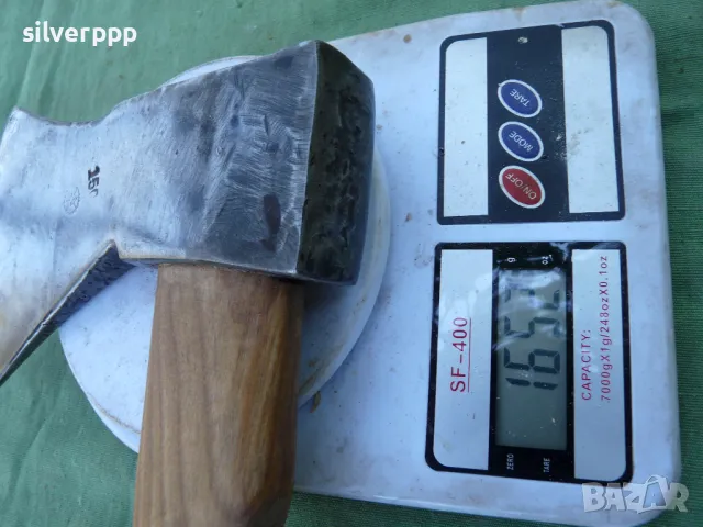  Стар немски топор - 535 , снимка 5 - Други ценни предмети - 47719549