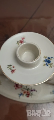 Порцеланов свещник Alka Bavaria Meissen, снимка 6 - Декорация за дома - 50941640