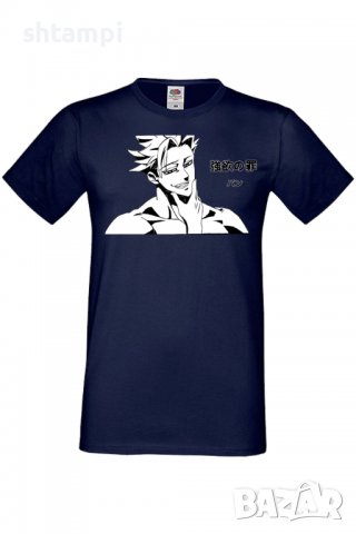 Мъжка тениска The Seven Deadly Sins Meliodas 03,Анимация,игра,Празник,Повод,, снимка 6 - Тениски - 37977082