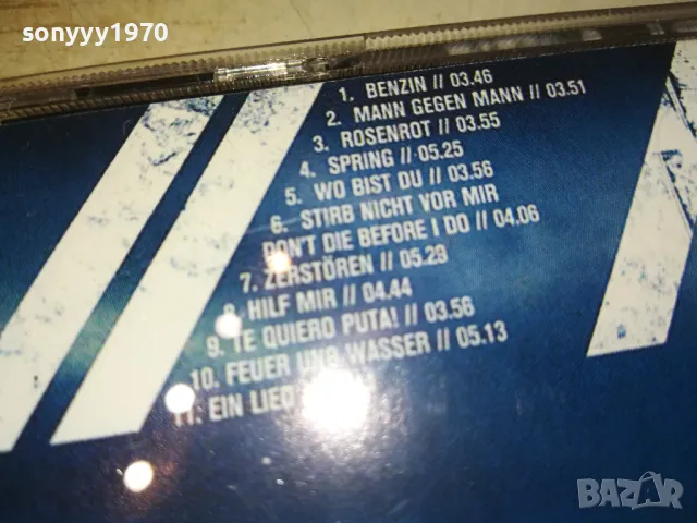 RAMMSTEIN ROSENROT CD 0711241725, снимка 9 - CD дискове - 47881778