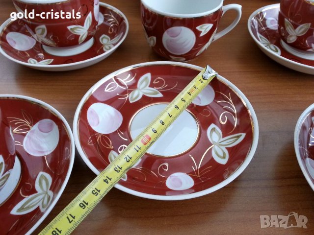 Руски порцелан чаши за чай, снимка 3 - Антикварни и старинни предмети - 35108134