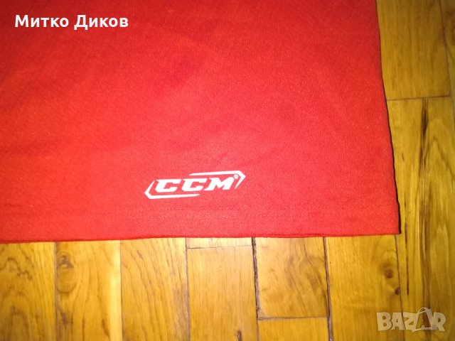 Хокейна тениска на ВСНЛ маркова на ССМ №7 размер ХЛ, снимка 6 - Зимни спортове - 35466452
