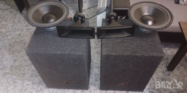 Тонколони 12 инча 250W с хорни Обертон, снимка 3 - Тонколони - 52636294