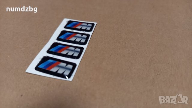 BMW стикери m-power за волани джанти, снимка 4 - Аксесоари и консумативи - 35139858