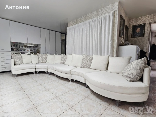 голяма модулна гарнитура , снимка 2 - Дивани и мека мебел - 54049880