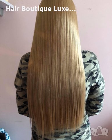 Екстеншъни / Удължители на треса - 100 грама ❤️, снимка 4 - Аксесоари за коса - 39099672