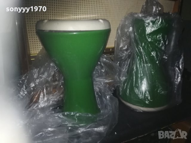 ЗЕЛЕНИ НОВИ ТАРАМБУКИ 26х17см 0410211846, снимка 8 - Ударни инструменти - 34348996