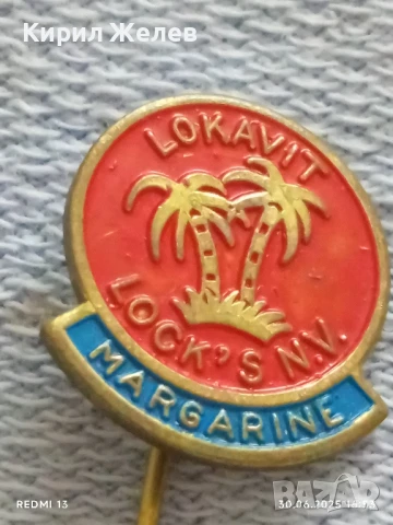 Пет значки стари редки от соца CASTELLO, LOKAVIT ,LUXCKS за КОЛЕКЦИЯ ДЕКОРАЦИЯ 34962, снимка 6 - Колекции - 50850593