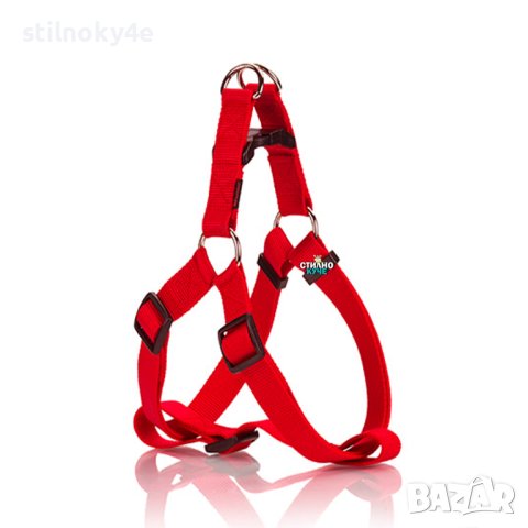 Кучешки нагръдник в черевен цвят Кучешки нагръдници Нагръдник за куче Нагръдници за кучета, снимка 1
