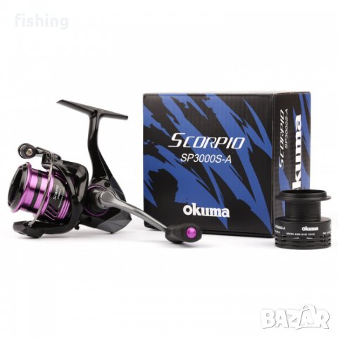 Промо Макара Okuma Scorpio SP3000-A, снимка 2 - Макари - 39653105