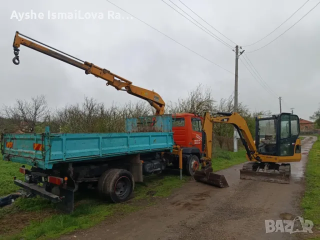 Услуги с мини багер