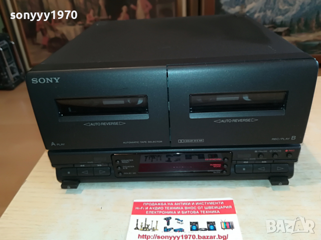 SONY TC-H3800 DECK-MADE IN JAPAN-ВНОС SWISS 0804221323, снимка 14 - Декове - 36387376