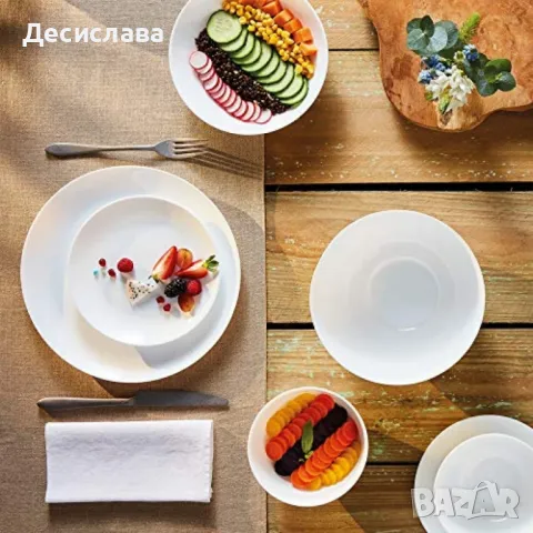 Сервиз за хранене от 16 части Luminarc Diwali – Елегантност и функционалност в един комплект, снимка 3 - Сервизи - 49013020