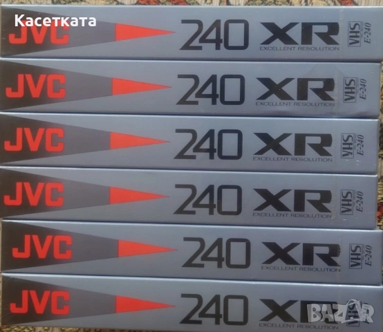 Видеокасети VHS JVC XR 240 мин., снимка 3 - Други жанрове - 54015966