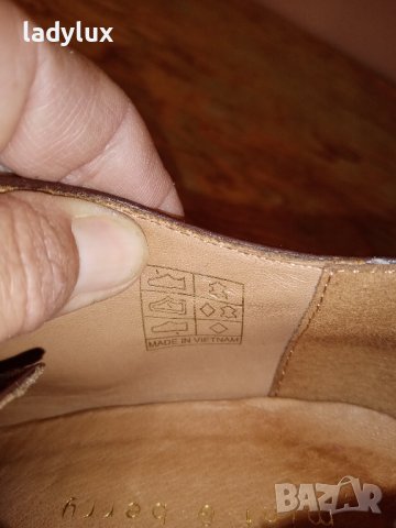 Mint & Berry, Естествена Кожа, Нови, 40-ти номер. Код 2028, снимка 8 - Дамски обувки на ток - 42867266