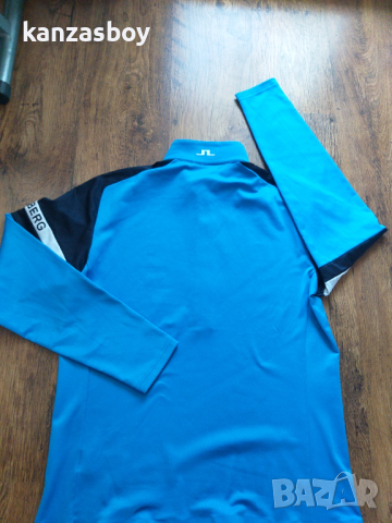 j.lindeberg danny mid layer - страхотна мъжка блуза КАТО НОВА Л, снимка 11 - Блузи - 44622310