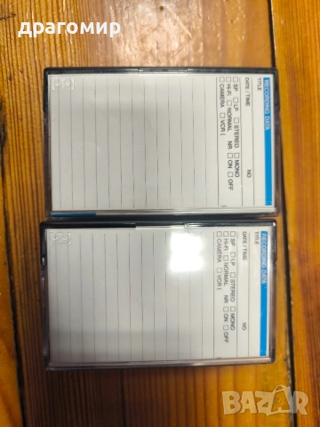 FUJI SHG EC-60 VHS C Cassette , снимка 3 - Камери - 54027303