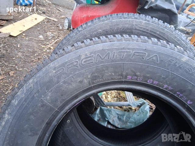 Два броя нови всесезонни гуми 265 / 65 / 17 за джип lED крушки LED крушки за фар изгодно, снимка 2 - Гуми и джанти - 53081405